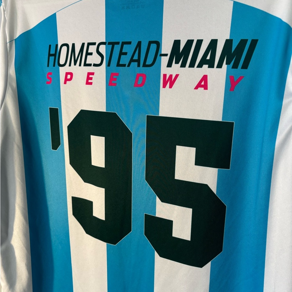 Limited edition NASCAR Homestead Miami Speedway soccer jersey - Picture 5 of 5